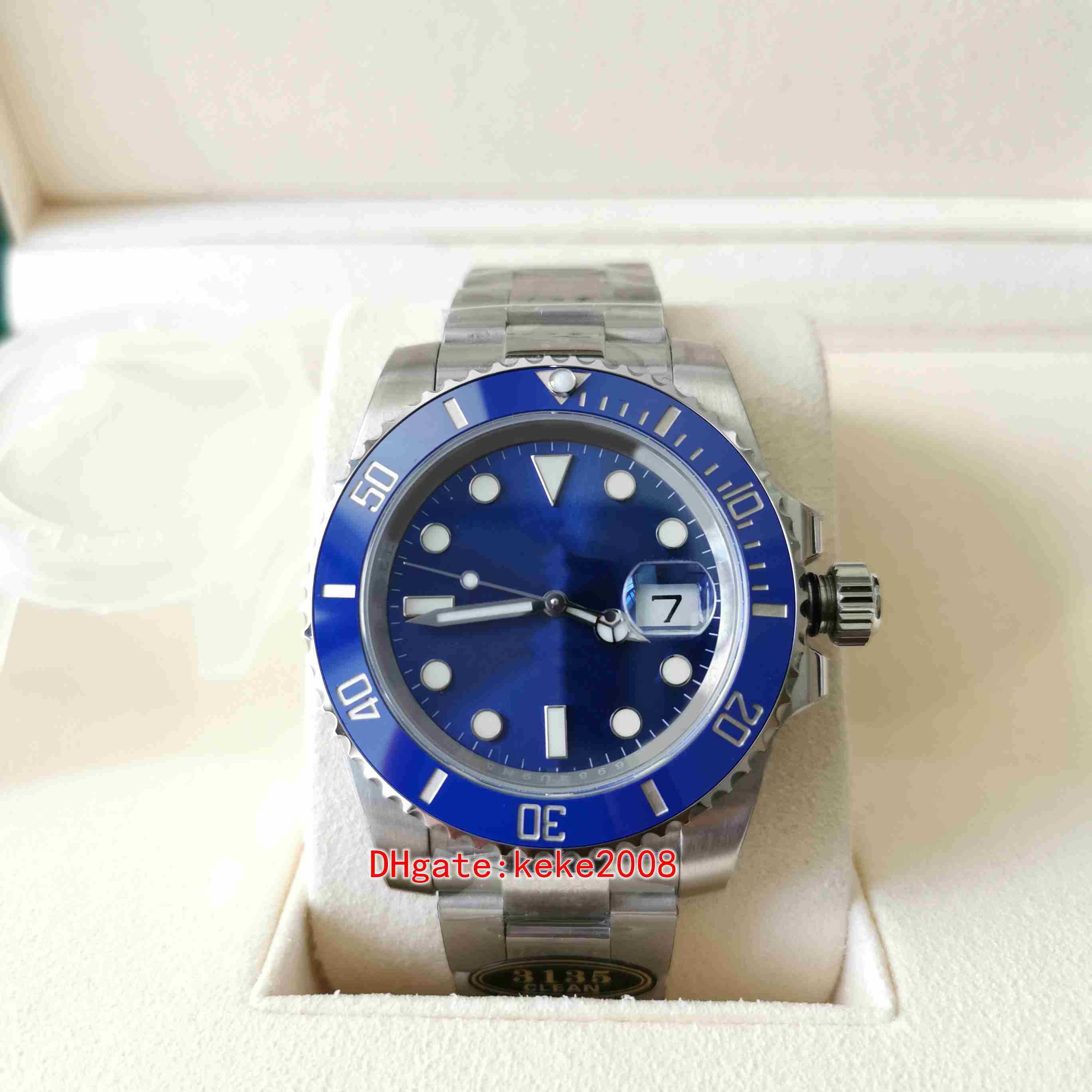 CLEAN Factory Mens Watch Super Version 40mm 116619 Stainless 904L Waterproof Ceramic man Watches CAL.3135 Movement Mechanical Automatic Men Wristwatches