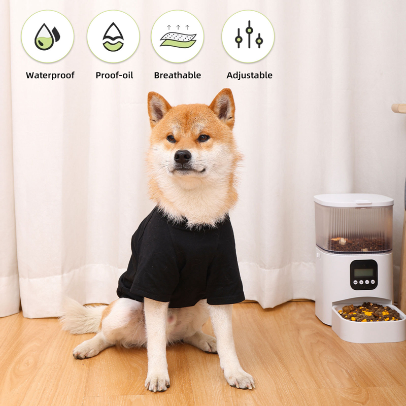 Dog Shirts Blank T-Shirt Soft for Small Medium Large Dogs Puppy Clothes Breathable Cotton Cat Basic Shirt Kitten Apparel Adorable Cozy Casual Fashion 
