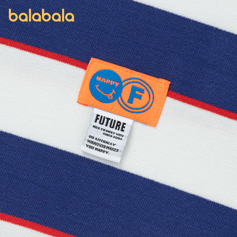 Hoodies Sweatshirts Balabala Toddler 2023 Boy Sweater Spring Autumn Fashion Striped Long Sleeved T Shirt Top 230830