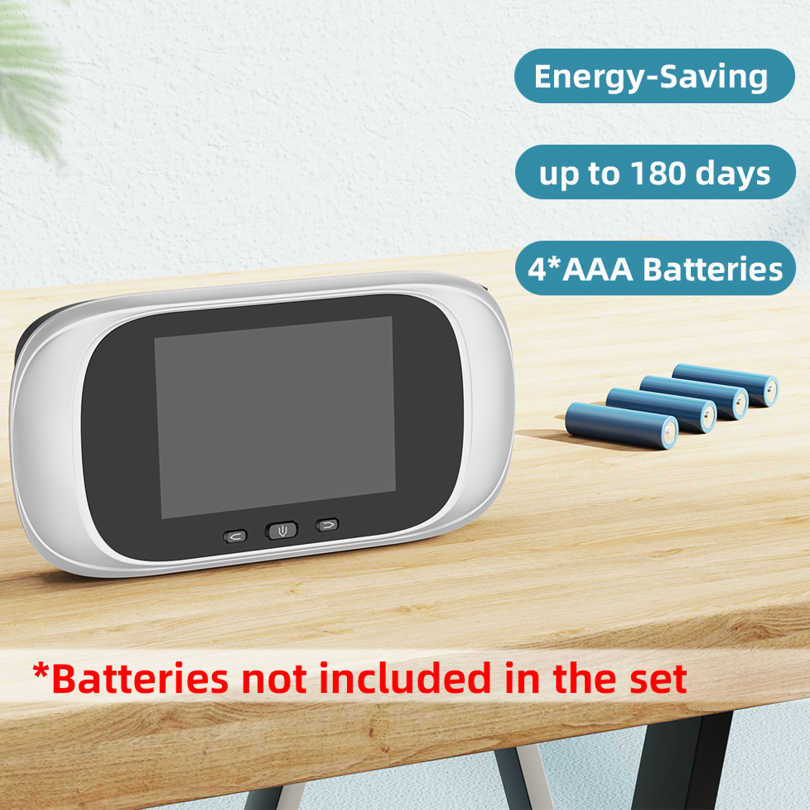 Video Door Phones TakTark Digital Viewer Integrated Doorbell with Night Vision Electronic Peephole 2 8 inch LCD Screen 230830