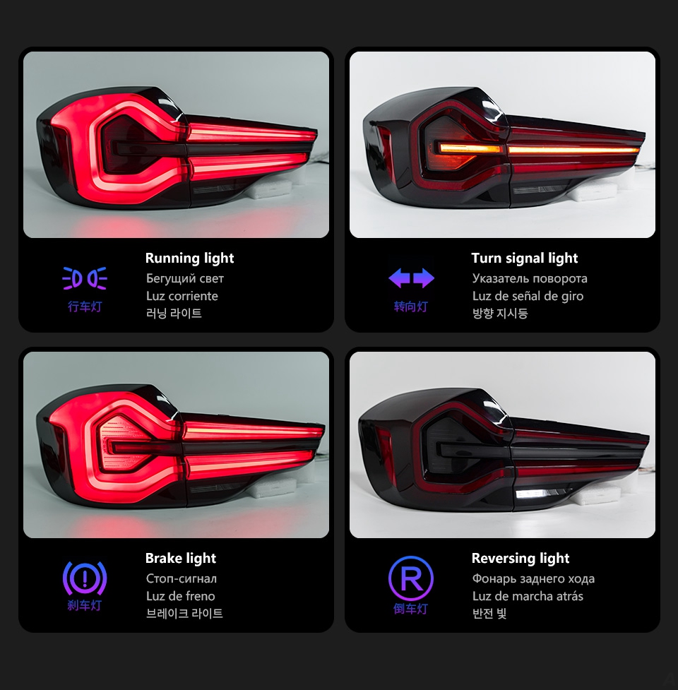 LED Taillight Rear Lamp for BMW X3 Signal Tail Lights 20 18-20 22 IX3 G01 G08 Car Lights Brake Reverse Taillamp