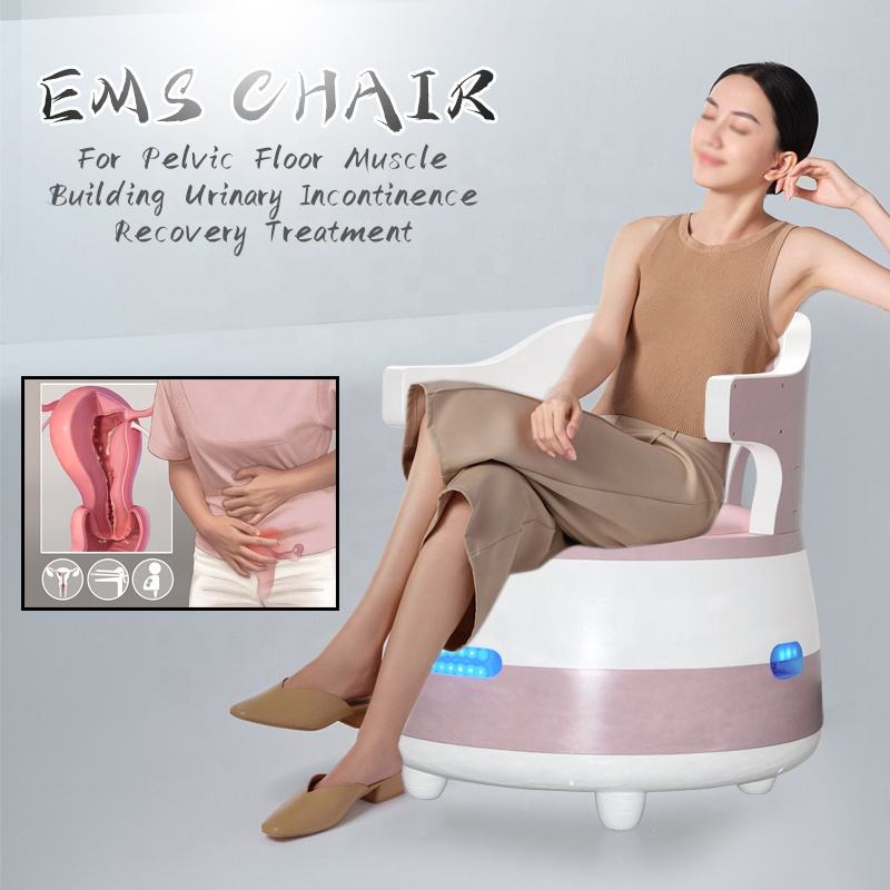 Hot Sells Women's Postpartum Repair Treat Incontinence New Ems Pelvic Floor Chair Pelvic Floor Muscle Training EMS