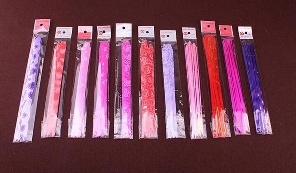 100pcs Large Size 50mm Beautiful solid color Pull Bow Ribbon Gift Packing flower bow Bowknot Party Wedding Car Room Decoration ZZ