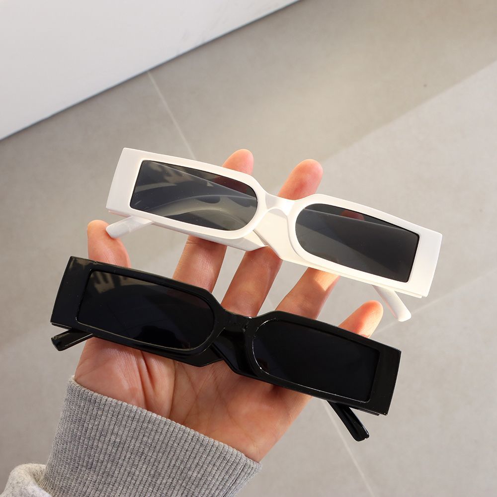 Fashion Sunglasses Frames Vintage Rectangle for Women Men Retro Small Frame Sun Glasses Hip Hop Shades UV400 Eyewear 230831