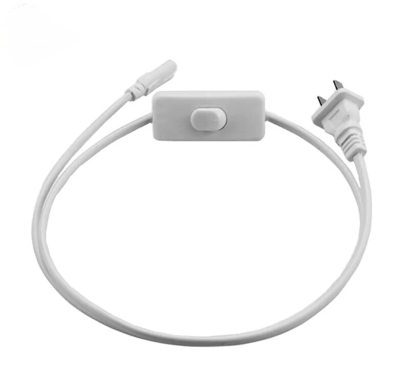 T5 T8 connecting wire Power cords with standard US plug for T5 T8 integrated led tubes 3 Prong 100cm 150cm extension Cable LL