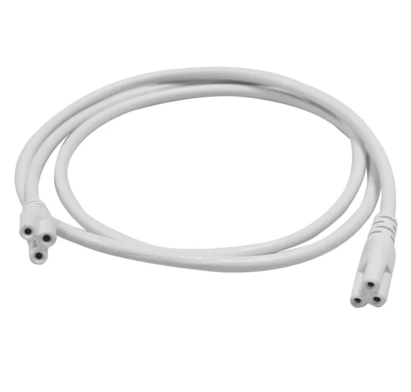 T5 T8 connecting wire Power cords with standard US plug for T5 T8 integrated led tubes 3 Prong 100cm 150cm extension Cable LL