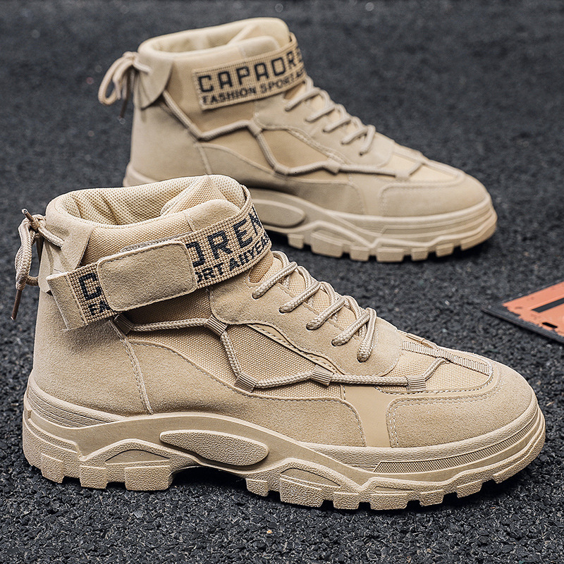 Tactical Military Combat Outdoor Hiking Winter Shoes Light Non-slip Men Desert Ankle Boots dh2334238