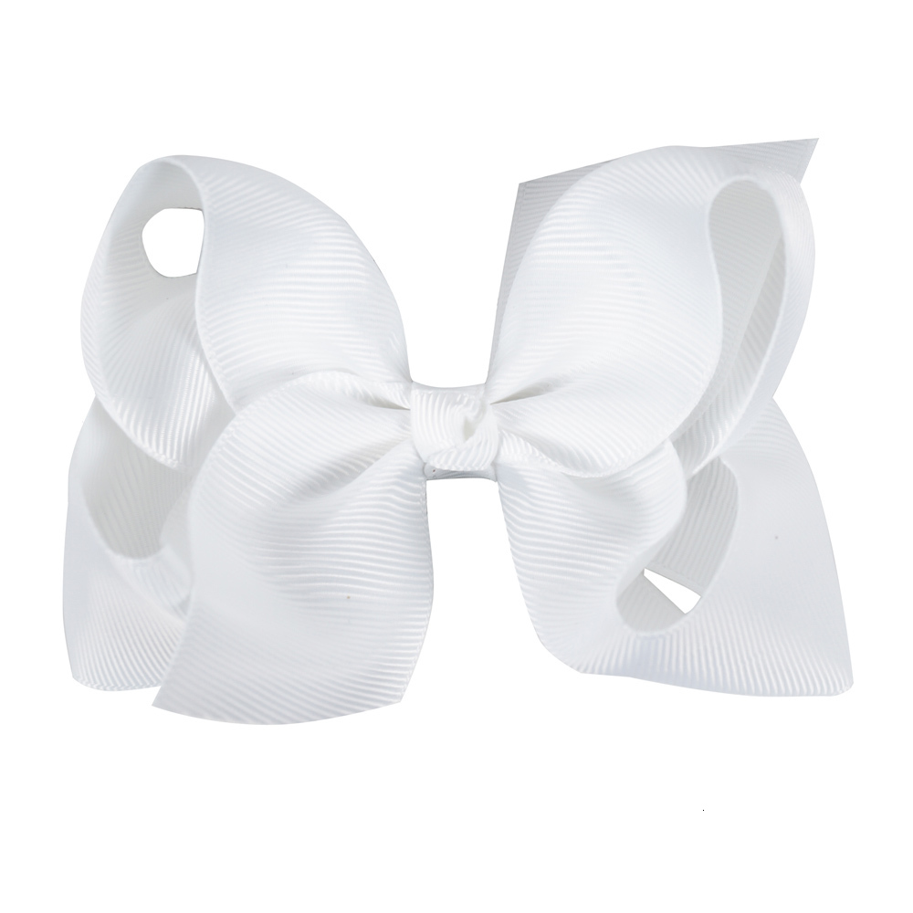 Hair Accessories CN 30Pcs/lot 4" Solid Hair Bows With Clips For Kids Girls Boutique Ribbon Hair Clips Classic Hair Bows Hair Accessories 230830