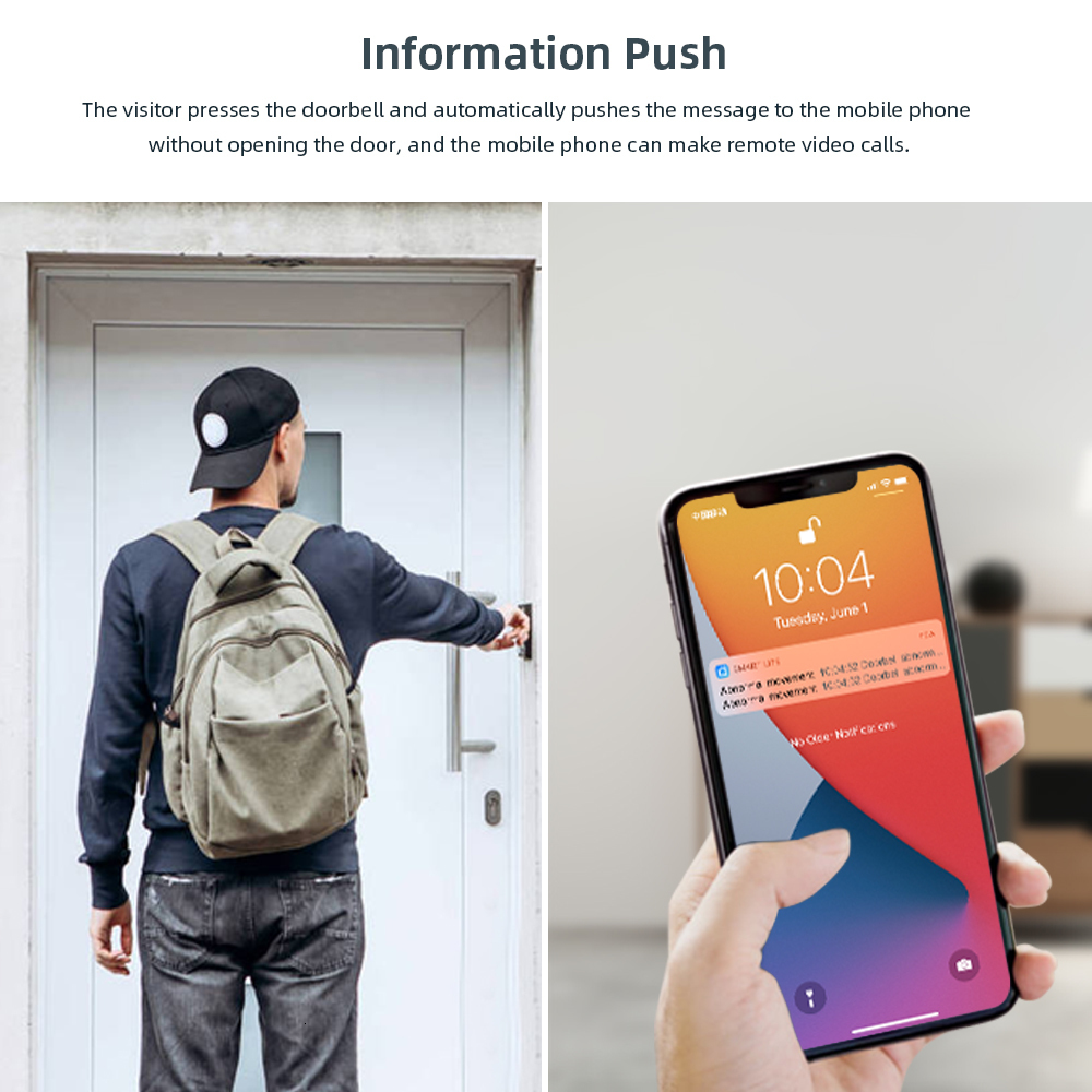 Video Door Phones Tuya Doorbell WiFi Wireless Wired Bell DC AC Battery Powered 1080P 2MP Waterproof with Alexa Google bell Camera 230830