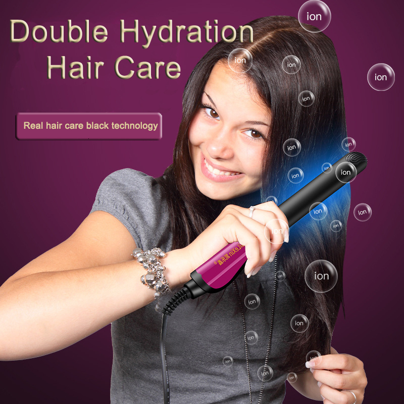 Hair Straighteners Professional Straightener Flat Iron Straightening Curling Irons Negative Ion Curler Smoothing Styling Tools 230831