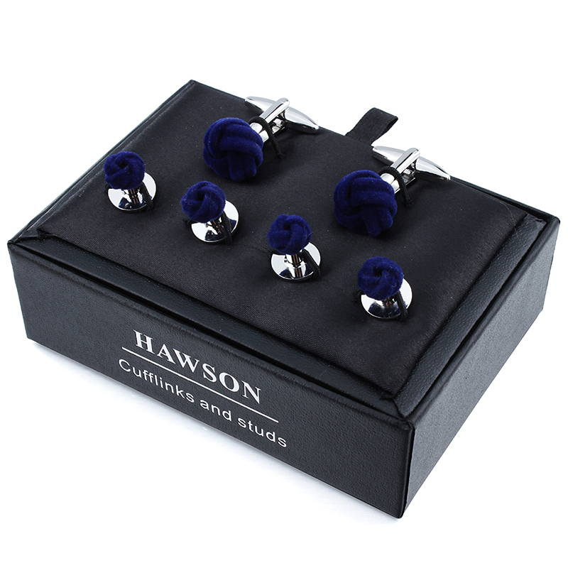 Jewelry Boxes HAWSON 12 Pcs Black Jewelry Display Box for Cuff Links Studs Set High Quality Jewelry Storage Box for Jewelry Set 230831