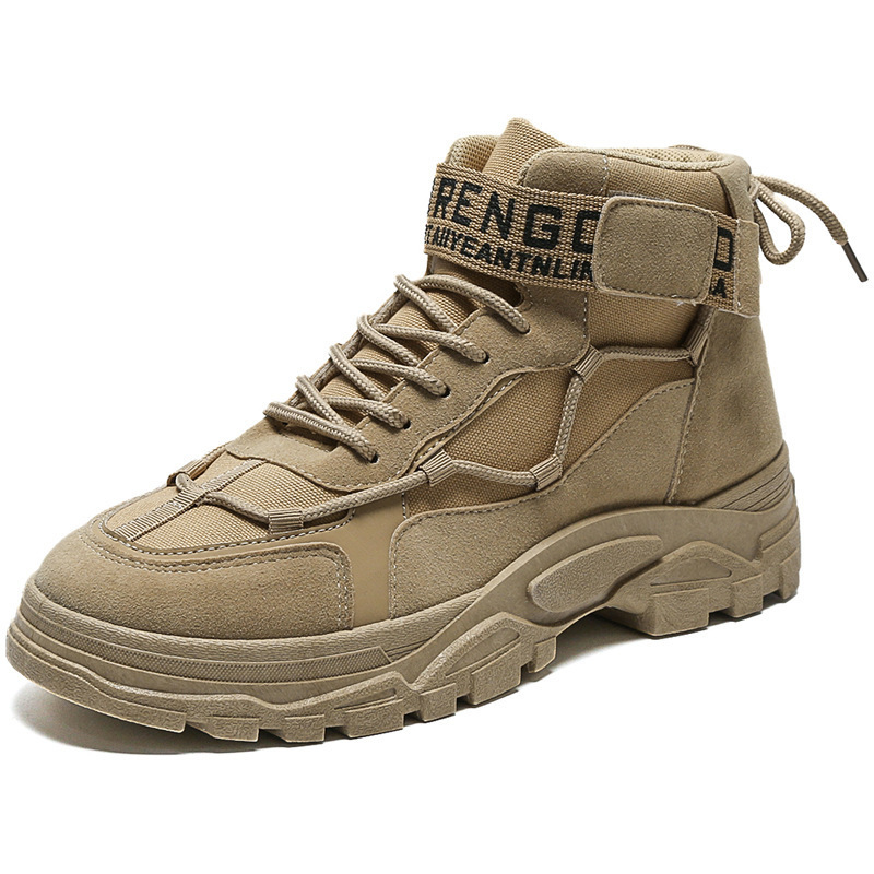 Tactical Military Combat Outdoor Hiking Winter Shoes Light Non-slip Men Desert Ankle Boots dh2334238
