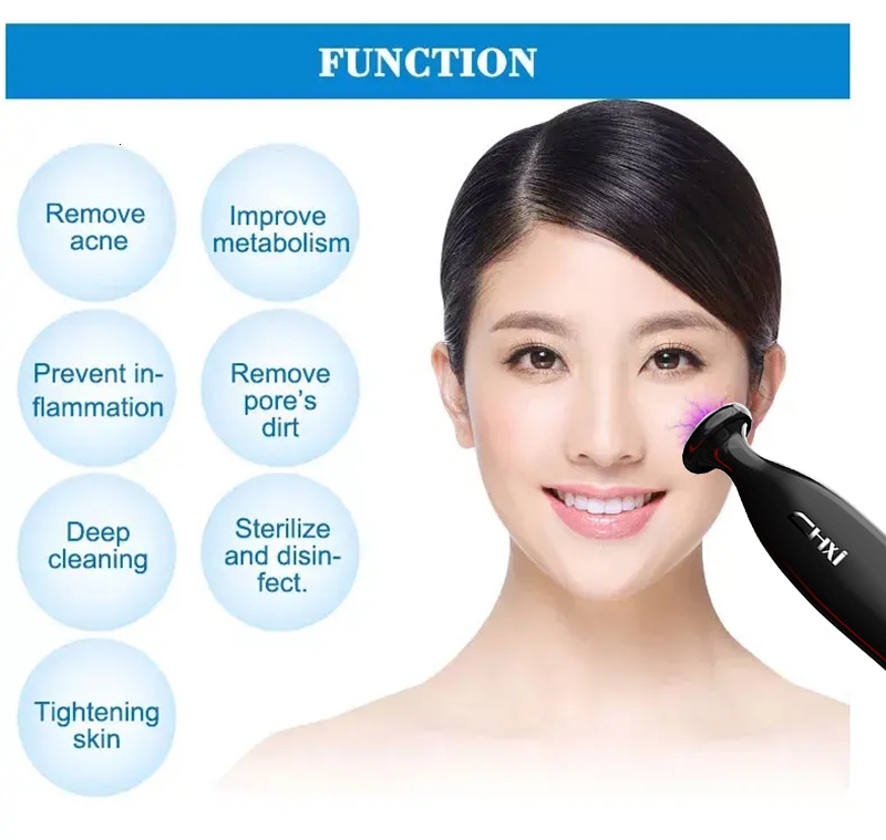 Face Care Devices Blue Light Ozone Acne Treatment Machine Plasma Skin Rejuvenation Pen For Scar Wrinkle Removal Firming 230831