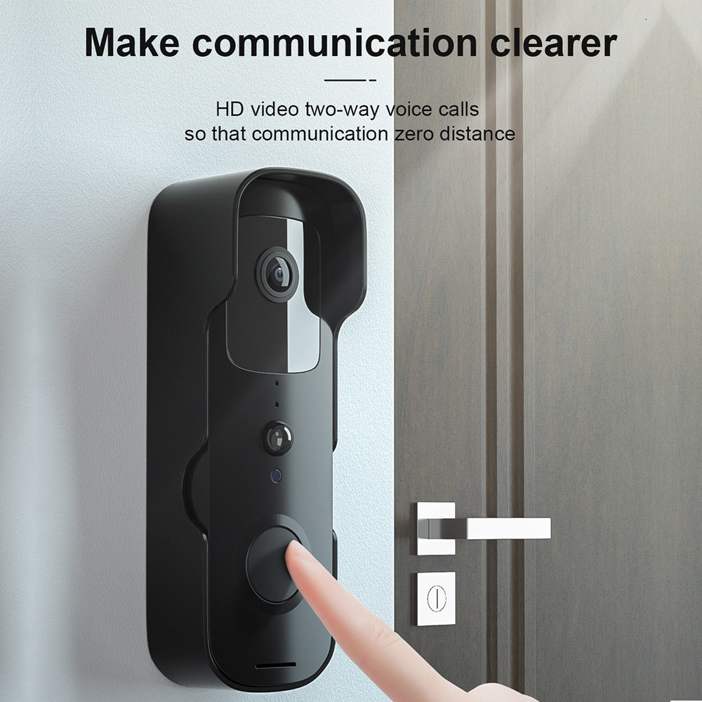 Video Door Phones Smart Doorbell Home Wireless WiFi Camera Waterproof Outdoor Intelligent wireless visual doorbell 230830