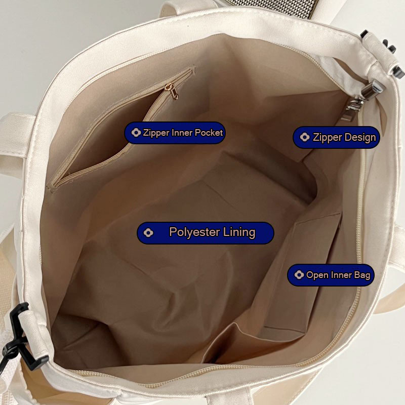 Evening Bags Hylhexyr Woman Polyester Fibre Crossbody Bag Canvas Handbag Shoulder Tote With Removable Adjustable Strap 230831