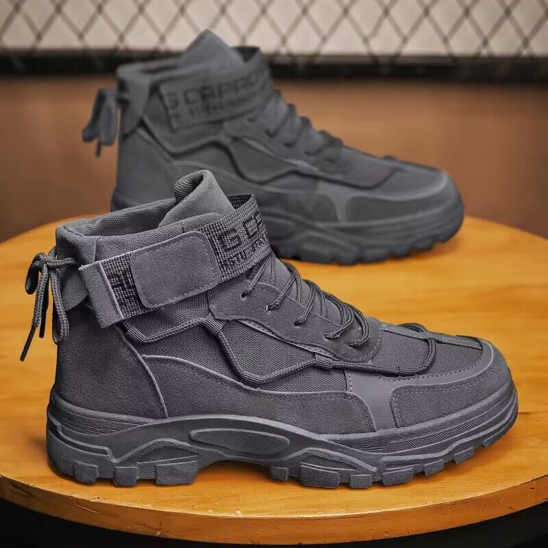 Tactical Military Combat Outdoor Hiking Winter Shoes Light Non-slip Men Desert Ankle Boots dh2334238