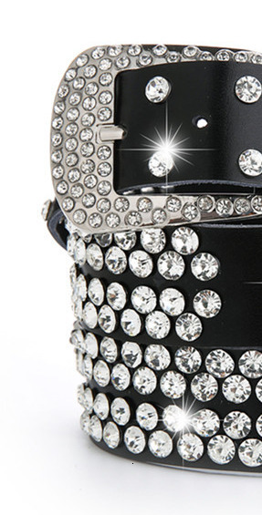 Belts Women Y2K Bling s Belt Girls Skull Belts Second Layer Cow Skin Top Quality Strap Female for Jeans 230831