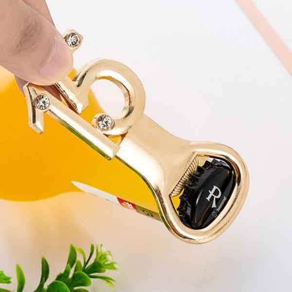 2019 new beautiful birthday party gift explosion gold number wedding beer bottle opener into the store to choose more styles ZZ