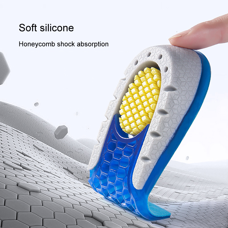 Shoe Parts Accessories TPE Heightened Insole Height Increase Half Shoes Pad Men Women Silicone Gel Invisible Growing Heel 1-3cm Lift Soles 230831