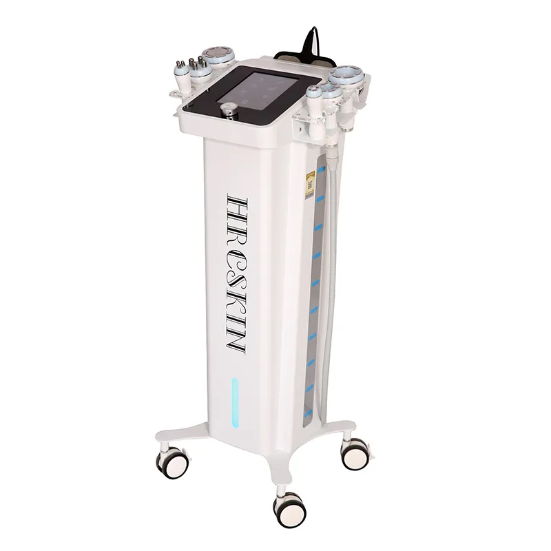 Vertical 9 In 1 Rf Cavitation Radiofrequency Slimming Beauty Device Vacuum Rf Body Contouring Loss Weight Cellulite Reduction Skin Rejuvenation Machin