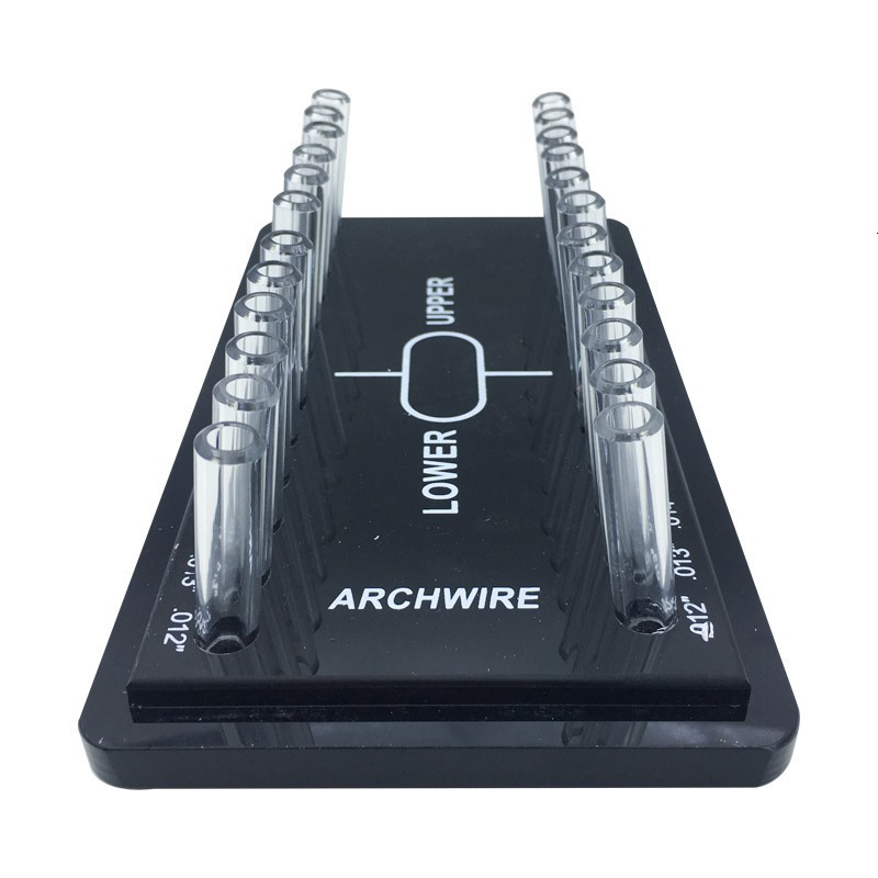 Other Oral Hygiene Dental Orthodontic Round Archwire Box Acrylic Dispenser Placing Arch Wires Holder Dentistry Instrument 230831