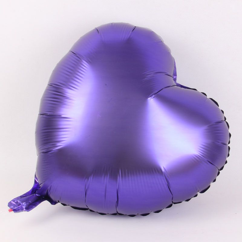 Foil Balloons Love Heart Shape Balloon Propose Balloon Wedding Valentine's Day Decorative Balloon Random Colour ZZ