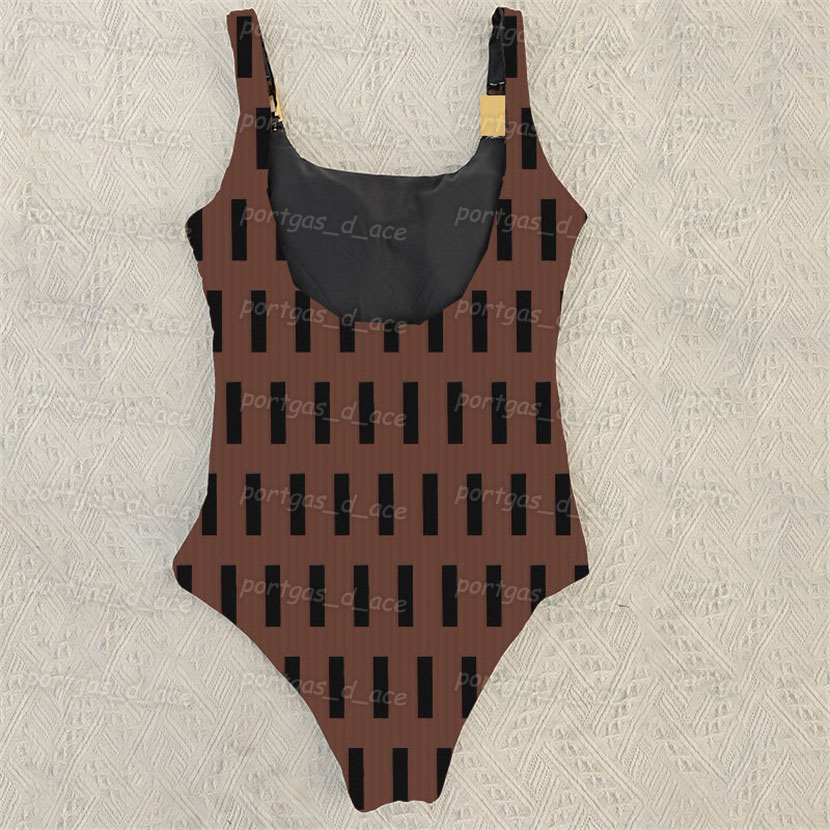 Luxury Womens Swimwear Sexy Low Back Bathing Suit Fashion Summer Padded One Piece Swimsuits, Brown with label
Luxury Womens Swimwear Sexy Low Back Bathing Suit Fashion Summer Padded One Piece Swimsuits, Brown with label