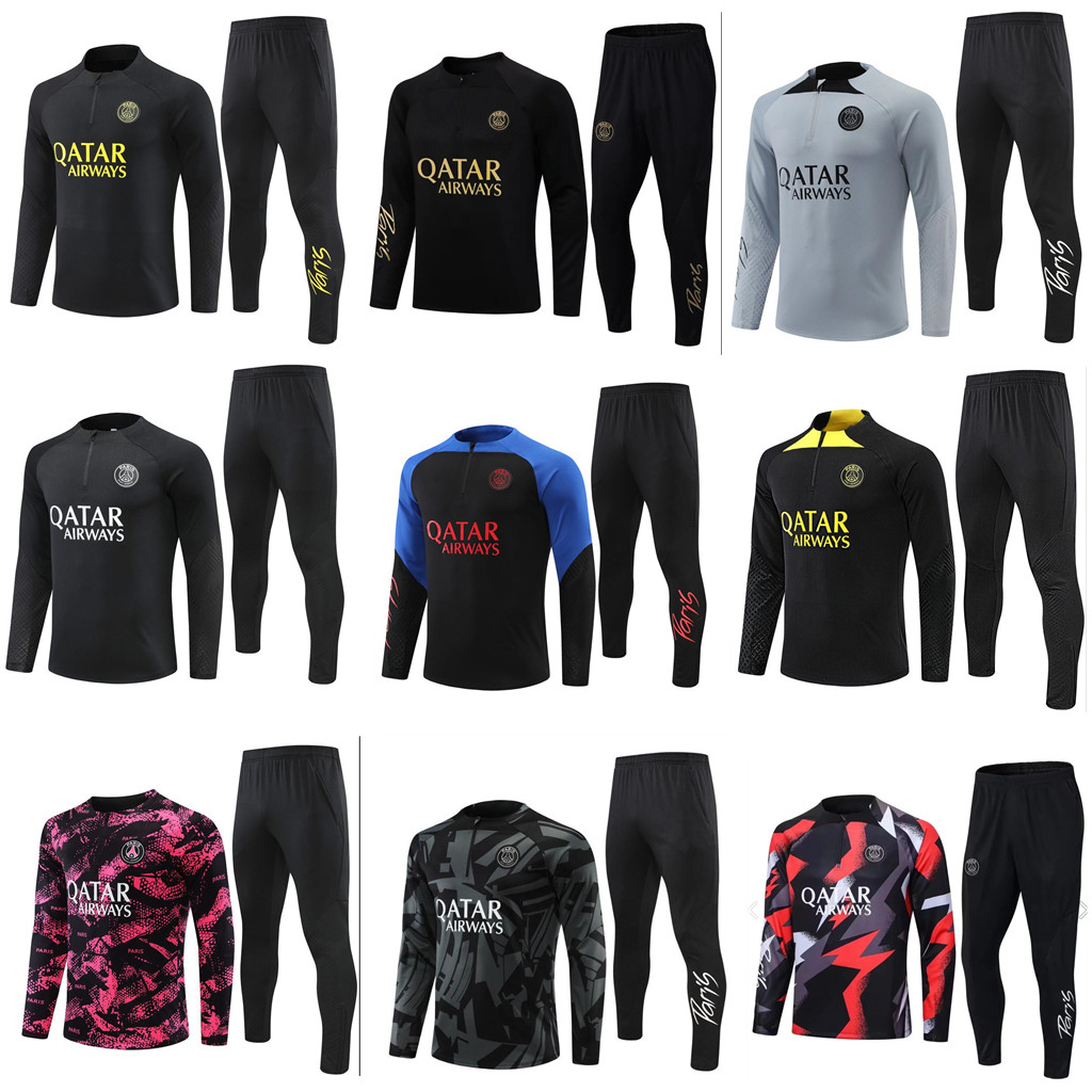 22 23 24 Paris tracksuits training psgs chandal mbappe kit survetement foot tuta retro futbol Soccer football men and kids movement
22 23 24 Paris tracksuits training psgs chandal mbappe kit survetement foot tuta retro futbol Soccer football men and kids movement
