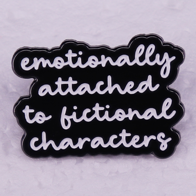 emotionally attached to fictional characters pin Cute Anime Movies Games Hard Enamel Pins Collect Metal Cartoon Brooch, As picture
emotionally attached to fictional characters pin Cute Anime Movies Games Hard Enamel Pins Collect Metal Cartoon Brooch, As picture