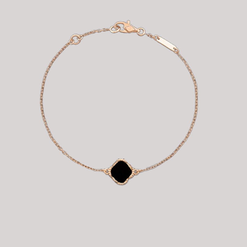 Single flower bracelet black lucky grass 18 style Fashion Classic 4/Four Leaf Clover Charm Bracelets Bangle Chain 18K Gold Agate Shell Mother-of-Pearl for Wedding
Single flower bracelet black lucky grass 18 style Fashion Classic 4/Four Leaf Clover Charm Bracelets Bangle Chain 18K Gold Agate Shell Mother-of-Pearl for Wedding