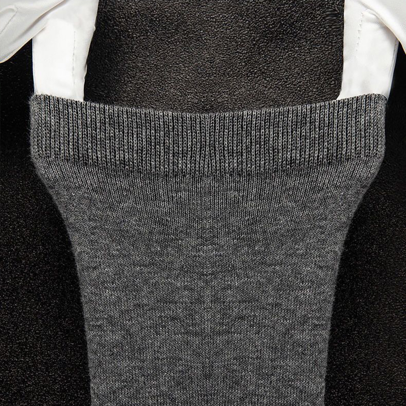 Men's Socks Box Pack Men's Cotton Socks 10PairsBox Black Business Men Socks Soft Breathable Summer Winter for Man Boy's Gift Size EUR39