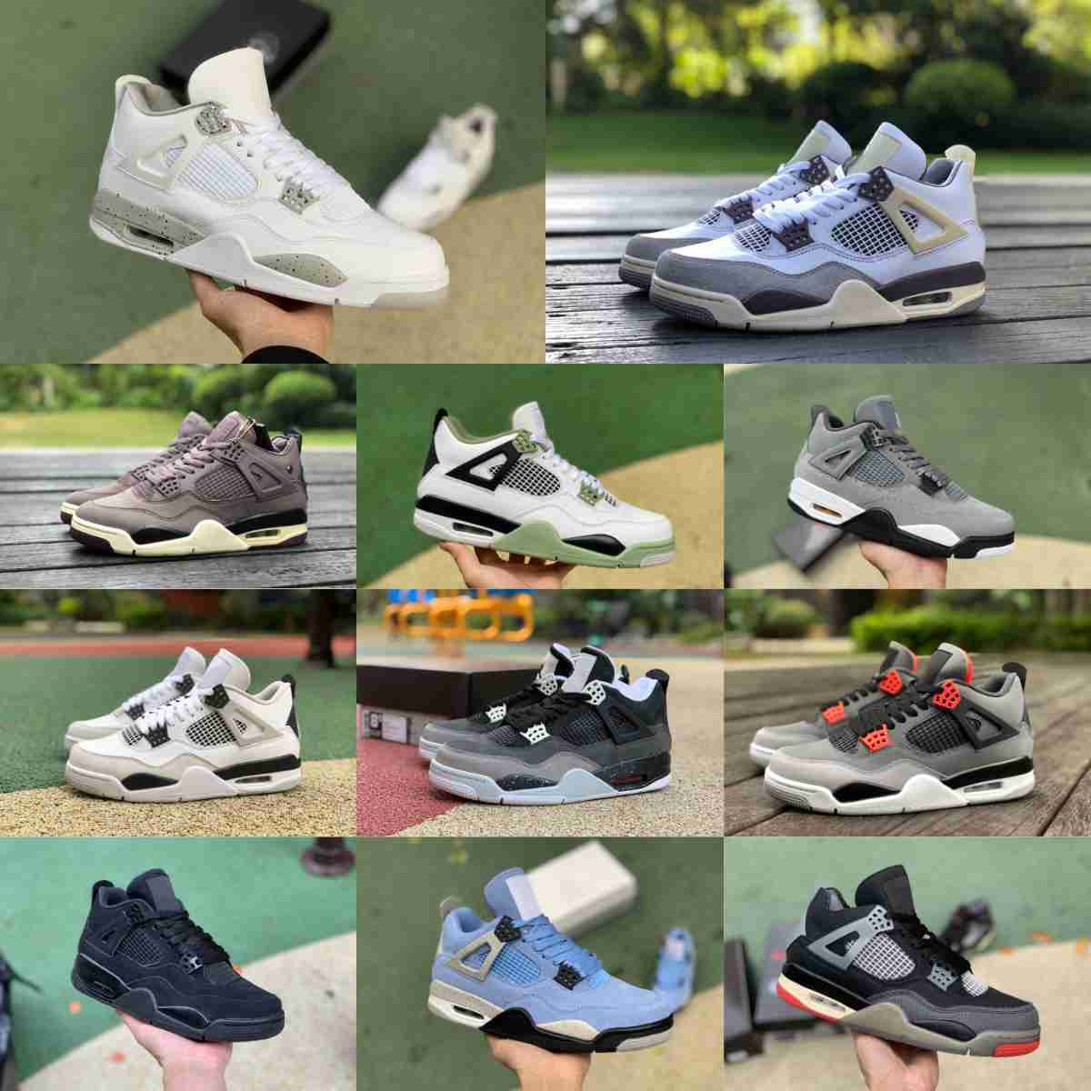 Seafoam Jumpman 4 4s Basketball Shoes Mens Women Craft Photon Black Cat Cream Sail White Oreo Pure Infrared Rasta Purple Cool Grey Bred Dust Military Trainer Sneakers
Seafoam Jumpman 4 4s Basketball Shoes Mens Women Craft Photon Black Cat Cream Sail White Oreo Pure Infrared Rasta Purple Cool Grey Bred Dust Military Trainer Sneakers