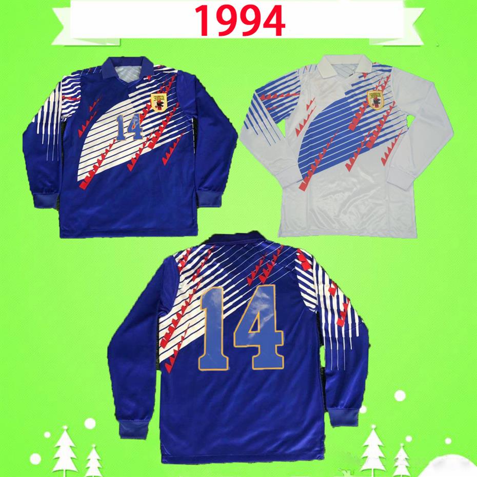 1994 Japan retro Long sleeve soccer jerseys NAKATA home away Classic Vintage football Sports full sleeve shirts home blue away whi2502, 1994 long sleeve 342
1994 Japan retro Long sleeve soccer jerseys NAKATA home away Classic Vintage football Sports full sleeve shirts home blue away whi2502, 1994 long sleeve 342