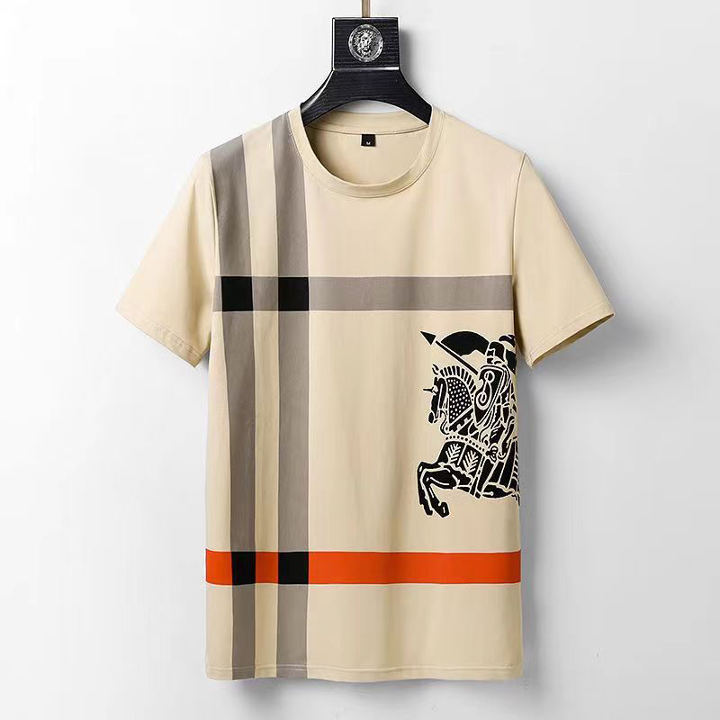 Men's tea polo t-shirt fashion design casual hip hop short sleeve summer dress with cross stripes, White
Men's tea polo t-shirt fashion design casual hip hop short sleeve summer dress with cross stripes, White