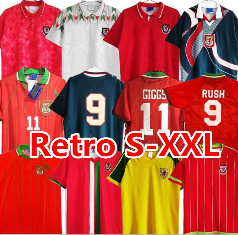 1976 1983 1982 1990 1993 Gales Wales retro soccer jerseys 1992 1994 1995 1996 1998 Giggs Hughes Saunders Rush Boden Speed vintage classic football shirt 2000, 94-96
1976 1983 1982 1990 1993 Gales Wales retro soccer jerseys 1992 1994 1995 1996 1998 Giggs Hughes Saunders Rush Boden Speed vintage classic football shirt 2000, 94-96