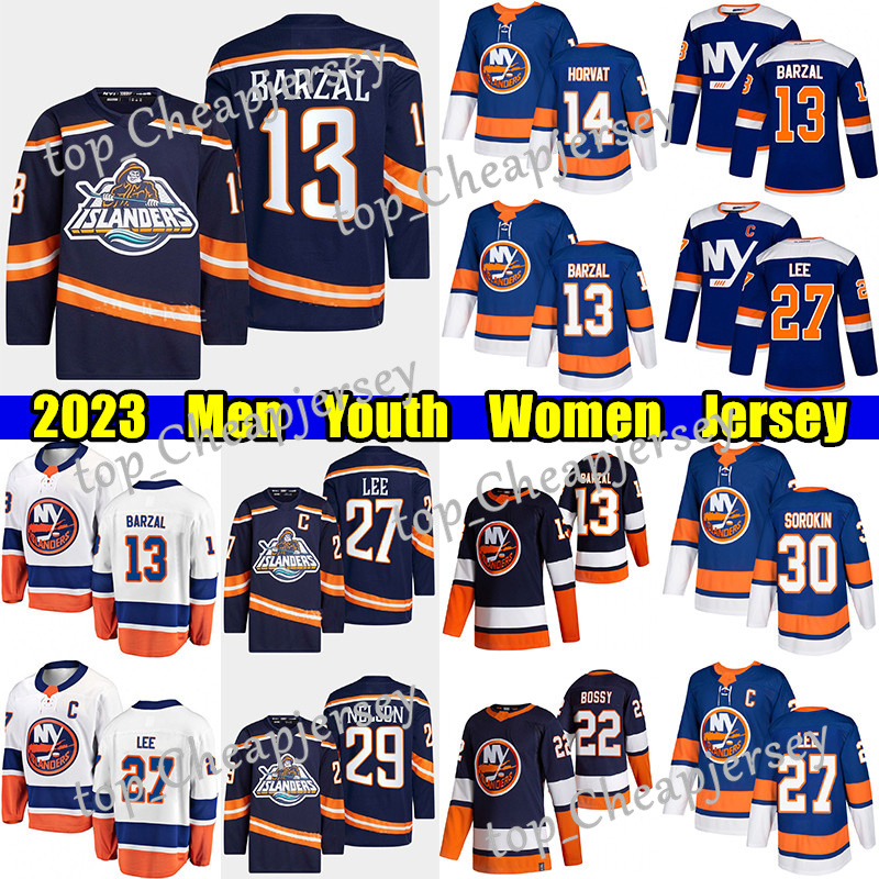 #13 Mathew Barzal NY Reverse Retro hockey jersey #27 Anders Lee Islanders#14 Bo Horvat Josh Bailey Zach Parise Noah Dobson Mike Bossy Brock Nelson Ilya Sorokin jerseys, White youth
#13 Mathew Barzal NY Reverse Retro hockey jersey #27 Anders Lee Islanders#14 Bo Horvat Josh Bailey Zach Parise Noah Dobson Mike Bossy Brock Nelson Ilya Sorokin jerseys, White youth