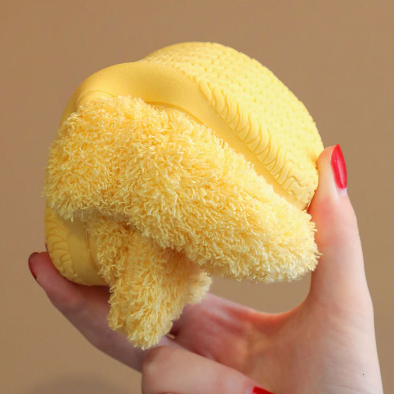 Slipper Children Indoor Slippers Autumn Winter Warm Shoes Kids Home Floor Slippers Cartoon Style Anti-Slip Boys Girls Cotton Shoes 230301