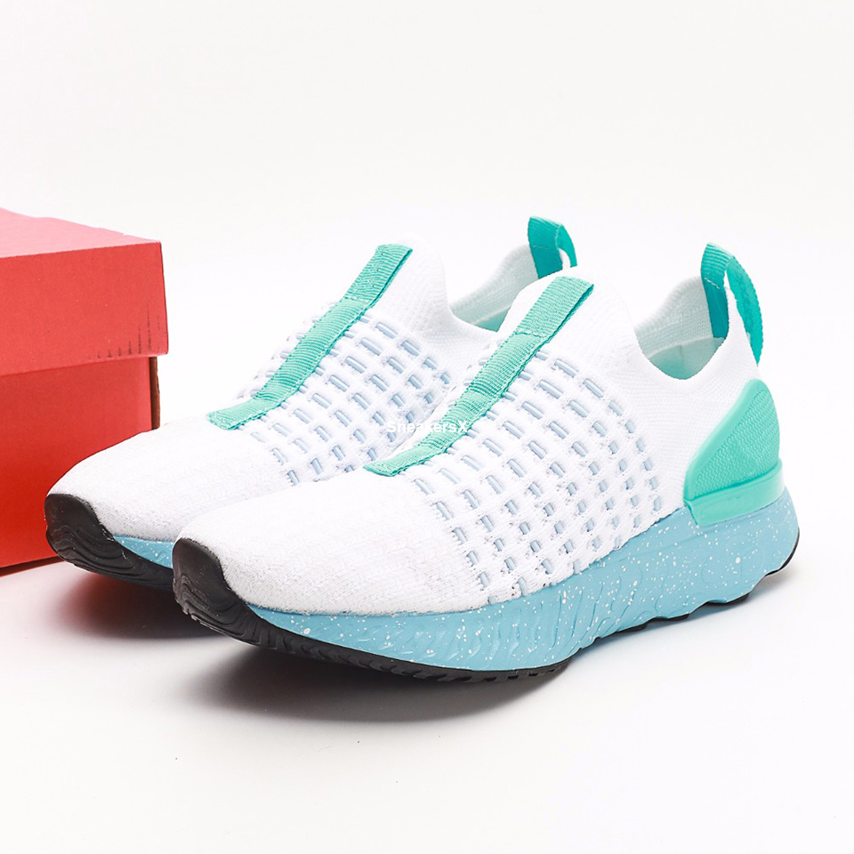 React Phantom Run 2 Running Shoes for Men White Glacier Blue Sports Shoe Women Sneakers Mens Trainers Womens Athletic Man Sport Woman Training DD9662-100
React Phantom Run 2 Running Shoes for Men White Glacier Blue Sports Shoe Women Sneakers Mens Trainers Womens Athletic Man Sport Woman Training DD9662-100