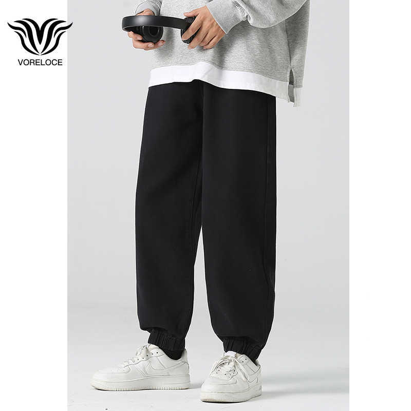 Men's Jeans 2022 autumn new college style youth popular men's and women's elastic waist denim jeans ins dent street casual harem pants 