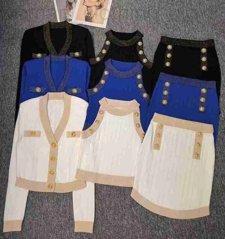 Two Piece Dress Designer 2023 autumn and winter sweater coat vest dress ice hemp texture knitted cardigan suit women HAEK, White cardigan
Two Piece Dress Designer 2023 autumn and winter sweater coat vest dress ice hemp texture knitted cardigan suit women HAEK, White cardigan