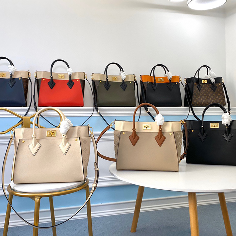 Designer Shopping Bags Luxury Tote Bags 1:1 Quality Genuine Leather Shoulder Bag 30.5CM With Box ML039