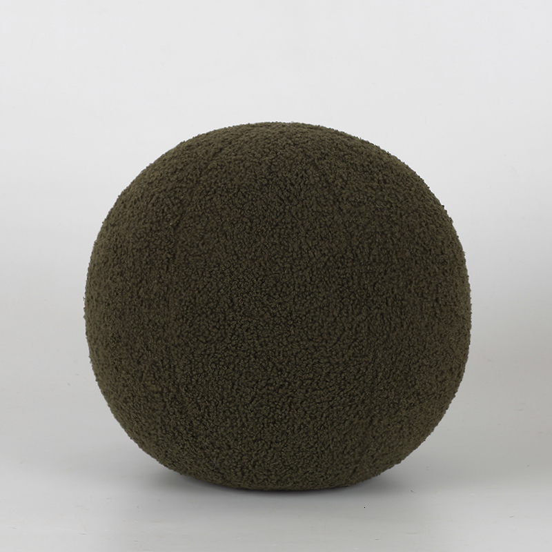 CushionDecorative Pillow Bubble Kiss Plush Round Wool Cushion Nordic Ball Shaped Solid Color Stuffed Soft Pillow for Sofa Office Waist Rest Throw Pillow 230301, White
CushionDecorative Pillow Bubble Kiss Plush Round Wool Cushion Nordic Ball Shaped Solid Color Stuffed Soft Pillow for Sofa Office Waist Rest Throw Pillow 230301, White