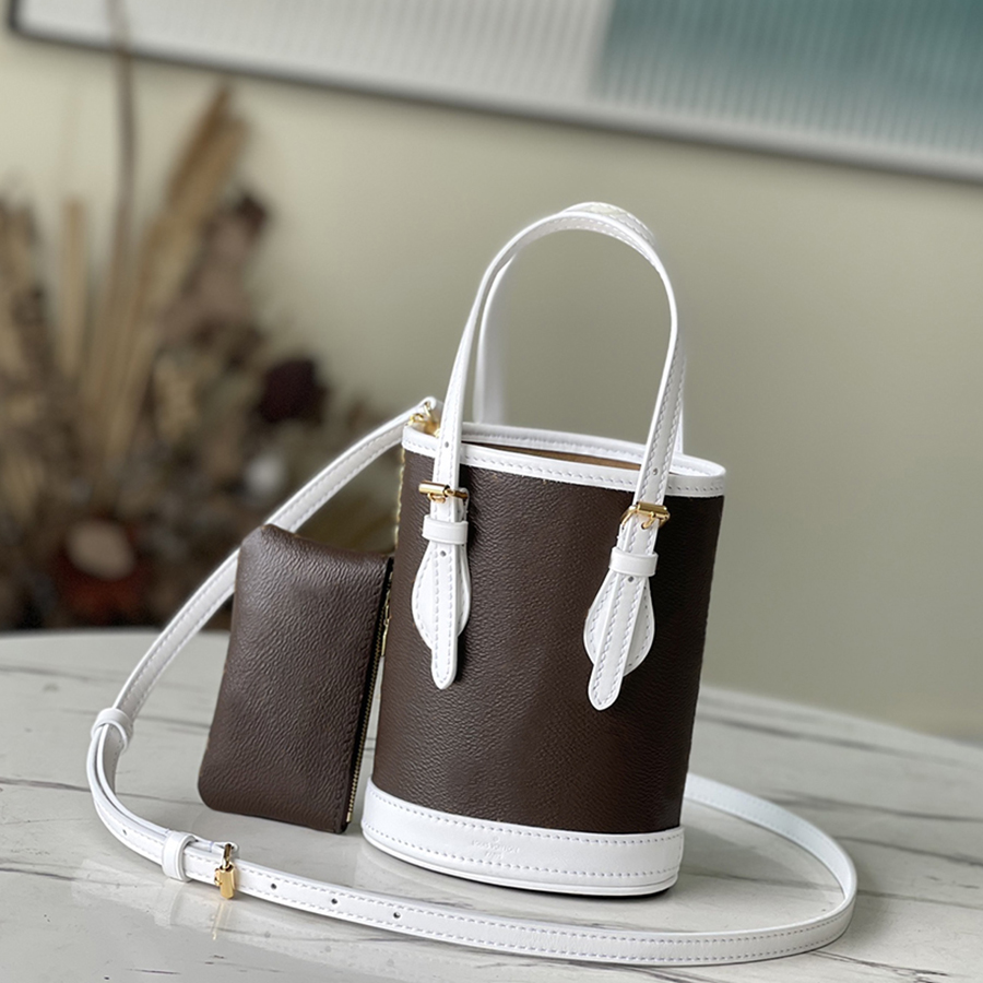 1:1 Quality Designer Fashion Shoulder Bag 17CM NANO BUCKET Luxurious Handbag M81489 With Box ML174
1:1 Quality Designer Fashion Shoulder Bag 17CM NANO BUCKET Luxurious Handbag M81489 With Box ML174