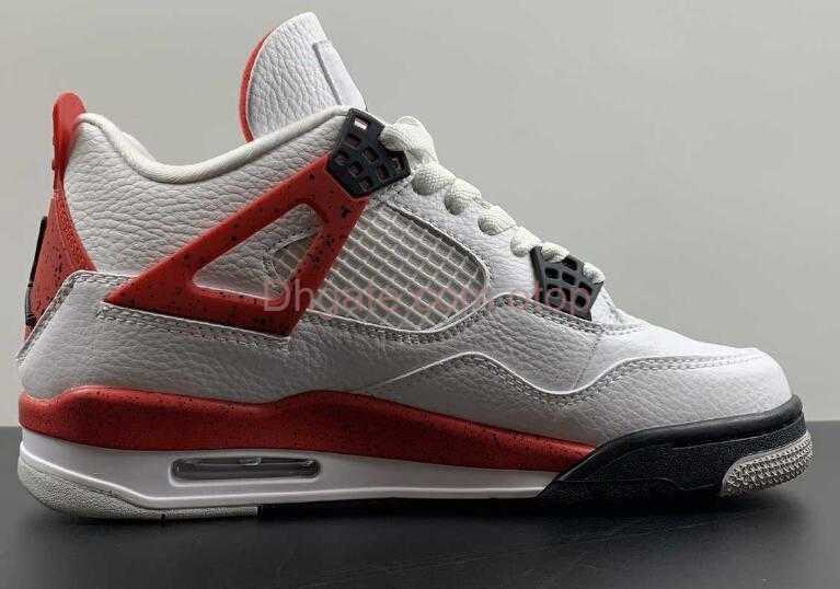 Shoes 4 Retro Fire Red 4s Unc Top White Black Tech Grey Dc7770-160 Dh6927-161 Sneaker Us Size 7 to 13, White red
Shoes 4 Retro Fire Red 4s Unc Top White Black Tech Grey Dc7770-160 Dh6927-161 Sneaker Us Size 7 to 13, White red