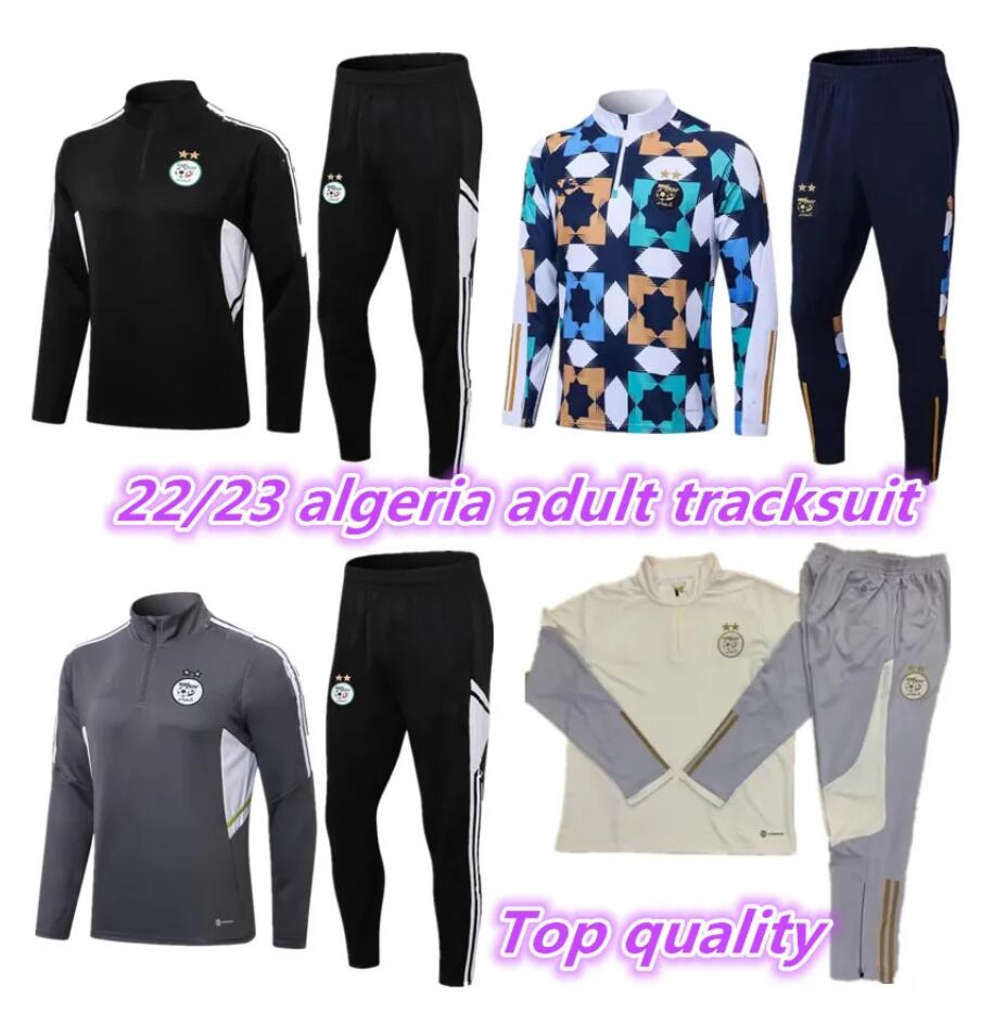 2022 2023 Algeria adult tracksuit MAHREZ soccer 22 23 BOUNEDJAH Survetement maillot de foot FEGHOUL sportswear football training suit, Black
2022 2023 Algeria adult tracksuit MAHREZ soccer 22 23 BOUNEDJAH Survetement maillot de foot FEGHOUL sportswear football training suit, Black