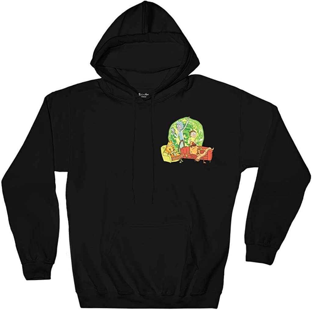 New Style High Quality Rick And Morty Adult Unisex Pizza Portal Pull Over Fleece Hoodie
New Style High Quality Rick And Morty Adult Unisex Pizza Portal Pull Over Fleece Hoodie