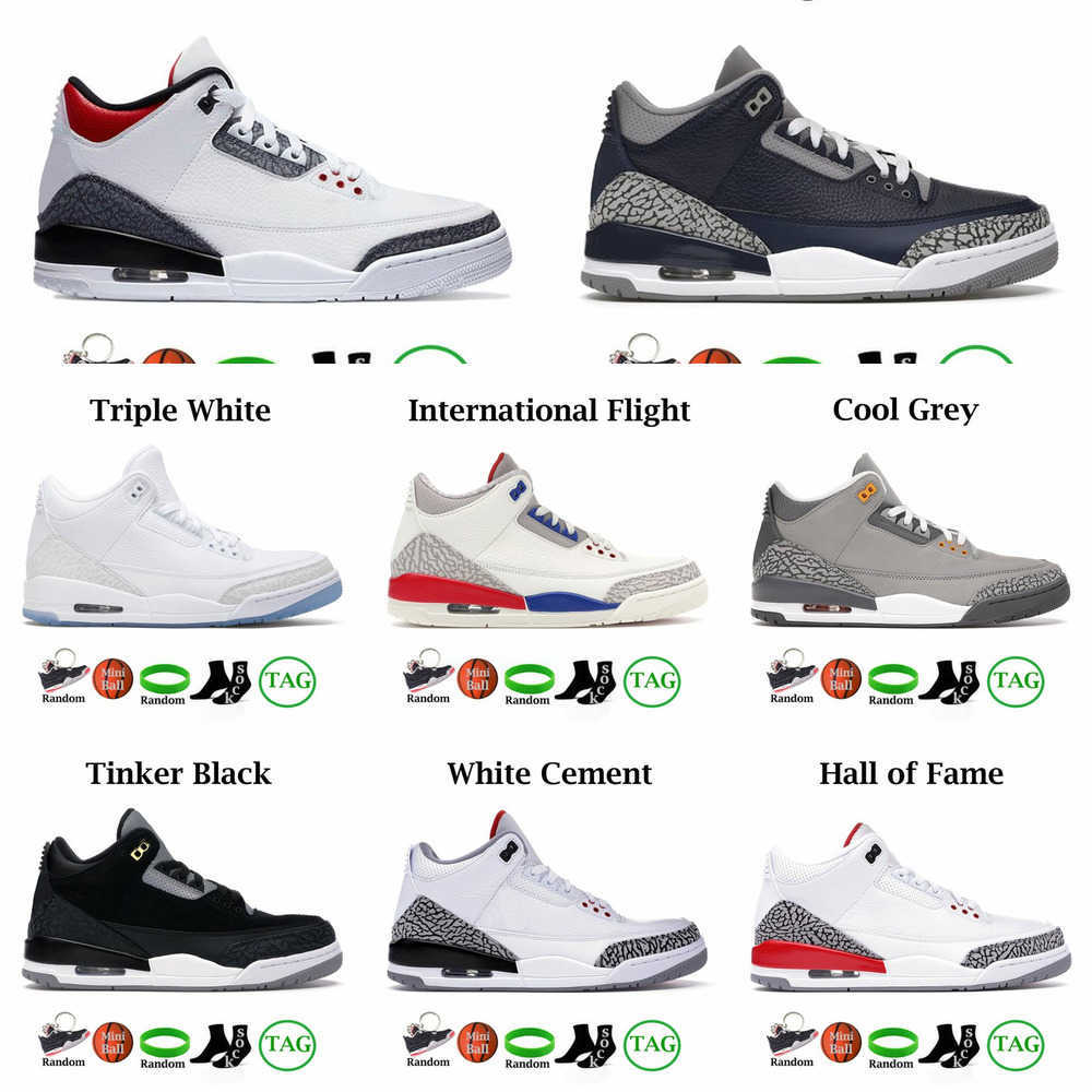White Cement White Cementmen Basketball Shoes 3s Jumpman 3 Cardinal Red Pine Green Racer Blue Cool Grey Hall of Fame Court Purple Laser Orange Mens Trainers Outdoor 3.2
White Cement White Cementmen Basketball Shoes 3s Jumpman 3 Cardinal Red Pine Green Racer Blue Cool Grey Hall of Fame Court Purple Laser Orange Mens Trainers Outdoor 3.2