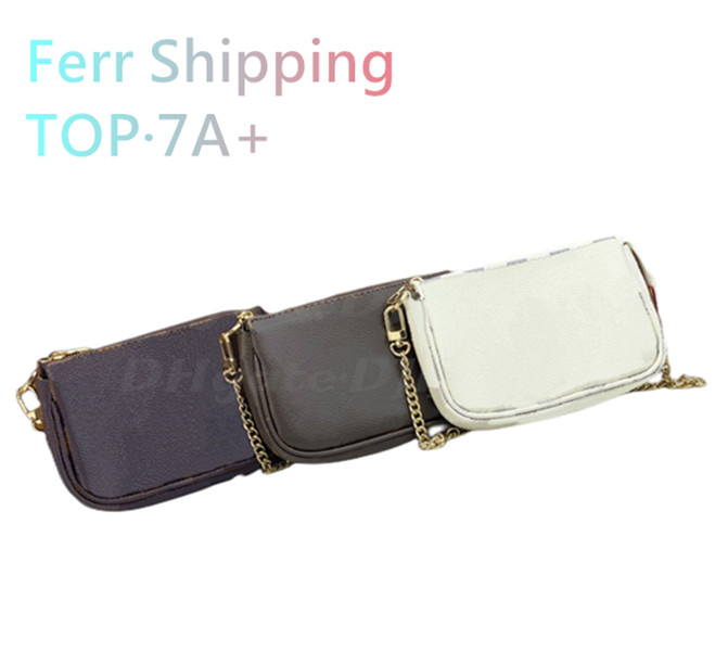 Designer luxury womens bag M58009 MINI POCHETTE ACCESSORIES Stylish clutch bag handbags single shoulder bag messenger bag evening bag Zippy Chain wallet coin purse, White checkerboard
Designer luxury womens bag M58009 MINI POCHETTE ACCESSORIES Stylish clutch bag handbags single shoulder bag messenger bag evening bag Zippy Chain wallet coin purse, White checkerboard