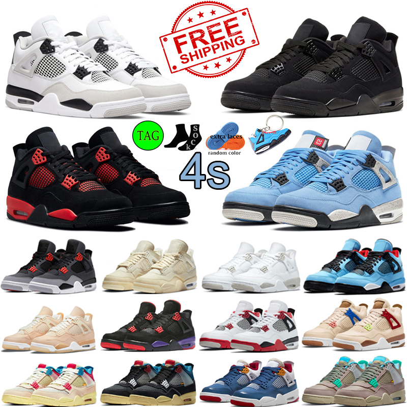 OG basketball Shoes 4 4s Mens women Jumpman Sneakers trainers Free shipping Black cat Military Black Red Thunder Neon Bred University Blue, #11 black purple
OG basketball Shoes 4 4s Mens women Jumpman Sneakers trainers Free shipping Black cat Military Black Red Thunder Neon Bred University Blue, #11 black purple