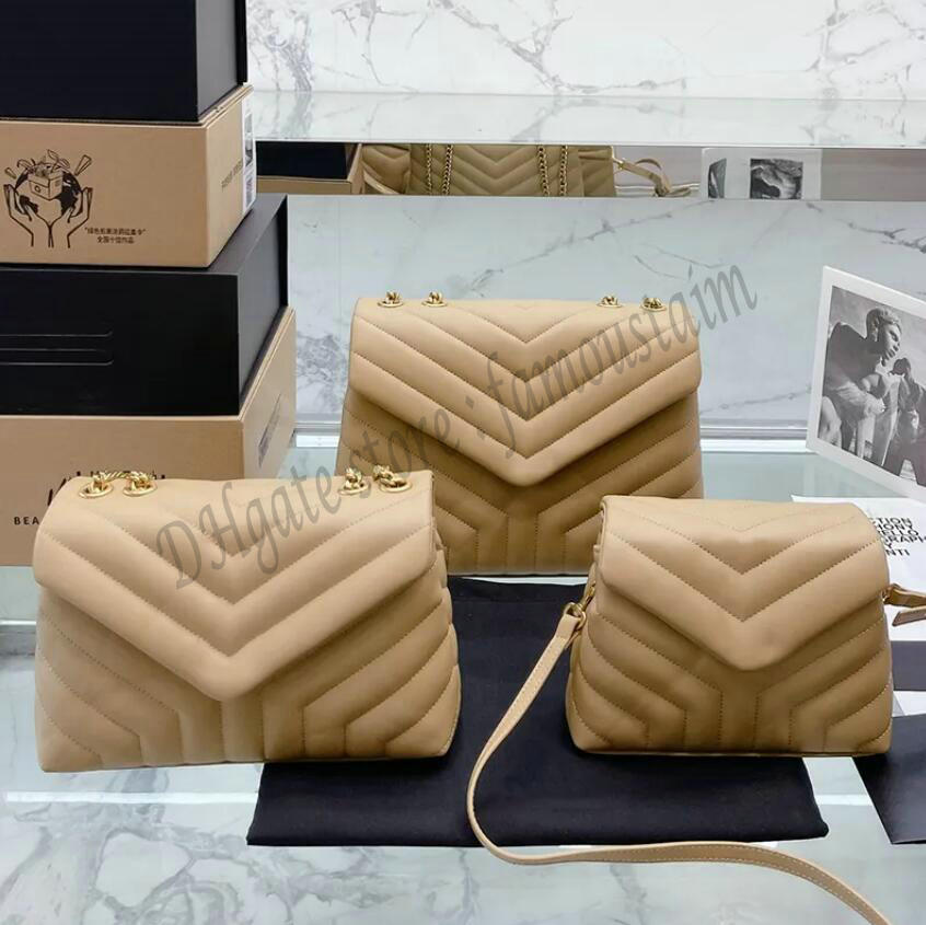 Designer Women Loulou Quilted Y Flap Shoulder Bag Luxurys Designers Bags France Brand Soft Calfskin Leather Messenger Handbags Lady Chain Strap Crossbody
Designer Women Loulou Quilted Y Flap Shoulder Bag Luxurys Designers Bags France Brand Soft Calfskin Leather Messenger Handbags Lady Chain Strap Crossbody
